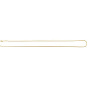 14K Yellow 1.2 mm Boa Snake 20" Chain