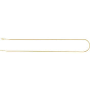 14K Yellow 1.7 mm Serpentine 18" Chain