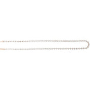 14K Rose 10 CTW Lab-Grown Diamond Line 16" Necklace