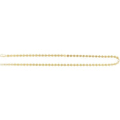 14K Yellow Gold-Filled 4 mm Mirror 16" Chain