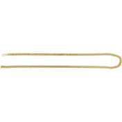 14K Yellow Gold-Filled 4.8 mm Curb 24" Chain