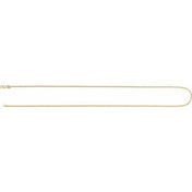14K Yellow 1.65 mm Rolo Chain Available by the Inch and in Multiple Lengths