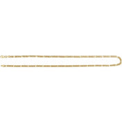 14K Yellow 3.2 mm Franco 20" Chain