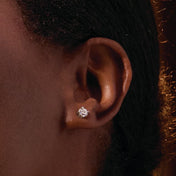 14K Yellow 1/6 CTW Natural Diamond Stud Earrings