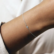 14K Rose Lab-Grown Diamond 6 1/2-7 1/2" Bracelet