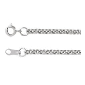 14K Gold-Filled 2 mm Rolo Chain by [Brand Name] CH432