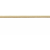 14K Yellow Gold-Filled 1 mm Snake Chain by the Inch