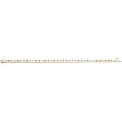 14K Yellow 9 CTW Lab-Grown Diamond Line 7 1/4" Bracelet