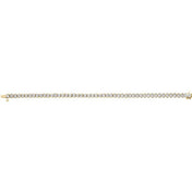 14K Yellow 6 CTW Natural Diamond Line 7 1/4" Bracelet