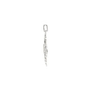 Sterling Silver 1/10 CTW Natural Diamond Pendant