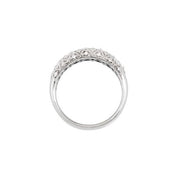 14K White 1/2 CTW Natural Diamond Ring