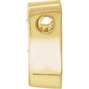 14K Yellow Lab-Grown Alexandrite Heart Slide Pendant