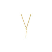 24K Yellow Gold-Plated Sterling Silver 28.8x22.62 mm Star of David 24" Necklace