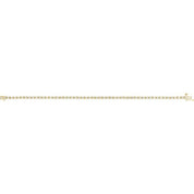 14K Yellow 2 1/8 CTW Natural Diamond Line 7" Bracelet