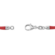 Red 2.25 mm Silk 16" Cord
