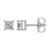 Platinum 1 CTW Natural Diamond Earrings