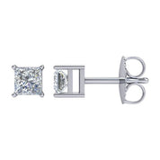 Platinum 1 CTW Natural Diamond Earrings