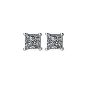 14K White 3/4 CTW Natural Diamond Stud Earrings