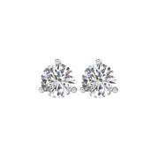 Platinum 1/2 CTW Natural Diamond Earrings