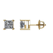 14K Yellow 1/2 CTW Natural Diamond Stud Earrings