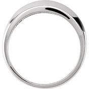 14K White 3/8 CTW Natural Diamond Ring