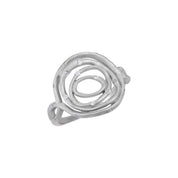 Sterling Silver .07 CTW Natural Diamond Circle Ring