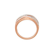 14K Rose 1/3 CTW Natural Diamond Ring