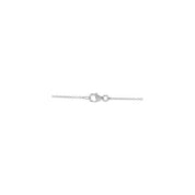 14K White 1/3 CTW Natural Diamond Circle 18" Necklace