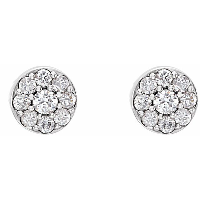 8 CTW Lab-Grown Diamond Earrings