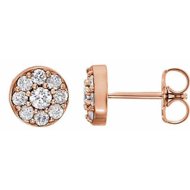 8 CTW Lab-Grown Diamond Earrings