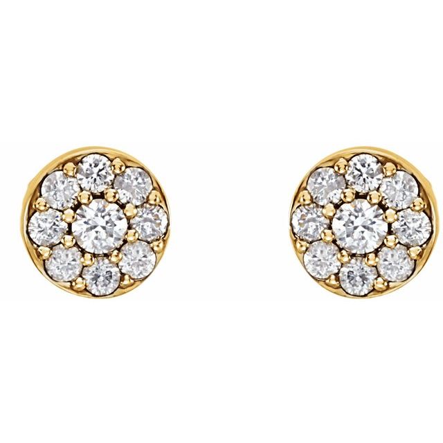 8 CTW Lab-Grown Diamond Earrings