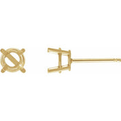 14K Yellow 3/4 CTW Natural Diamond Stud Earrings