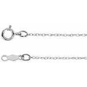 10K .75 mm Rope Chain