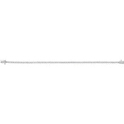 14K White 1 CTW Natural Diamond Line 7" Bracelet