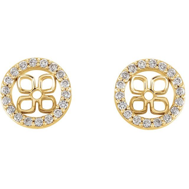 6 CTW Lab-Grown Diamond Earring Jackets