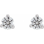 Platinum 1/5 CTW Natural Diamond Earrings
