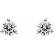 Platinum 1/4 CTW Natural Diamond Earrings