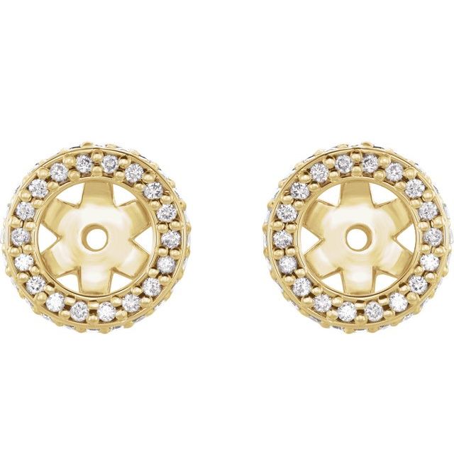 5 CTW Lab-Grown Diamond Earring Jackets