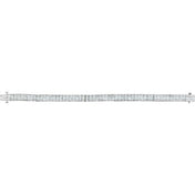 14K White 8 3/8 CTW Natural Diamond 7 1/2" Bracelet