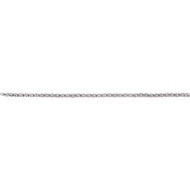 14K White 1 CTW Natural Diamond 7" Bracelet