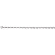 14K White 1 CTW Natural Diamond 7" Bracelet