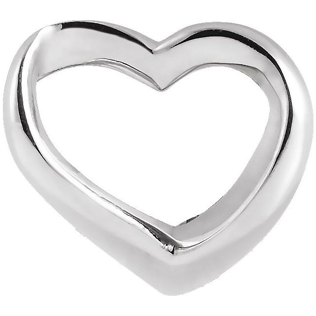 10K Yellow Heart Pendant