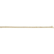 14K Yellow 4 CTW Lab-Grown Diamond Line 7 1/4" Bracelet