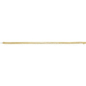 18K Yellow 9 1/3 CTW Natural Diamond Line 7" Bracelet