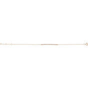 14K Rose 1/6 CTW Natural Diamond 6-8" Bracelet