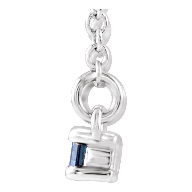 6 CTW Natural Diamond Bar 16-18" Necklace