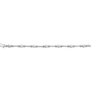 14K White 1 CTW Natural Diamond 7 1/4" Bracelet