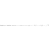 14K White 2 1/4 CTW Lab-Grown Diamond Line 7 1/4" Bracelet