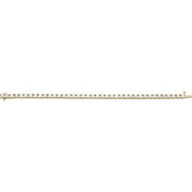 18K Yellow 9 1/6 CTW Natural Diamond Line 7 1/4" Bracelet
