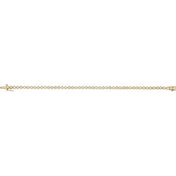 14K Yellow 2 CTW Natural Diamond Line 7 1/4" Bracelet